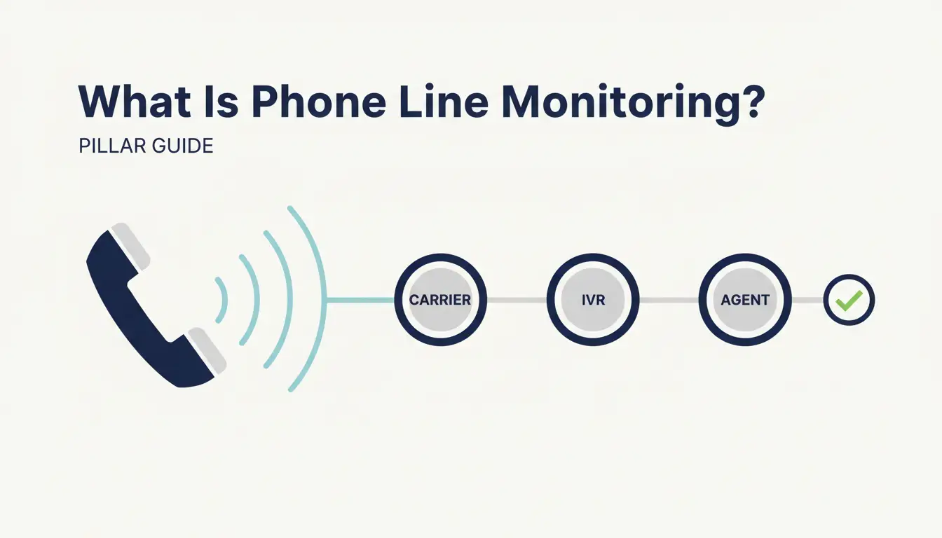 What Is Phone Line Monitoring – pillar guide hero illustration